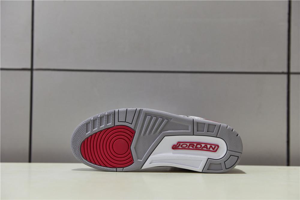 Pk God air jordan 3 retro Cardinal Red retail materials ready to ship